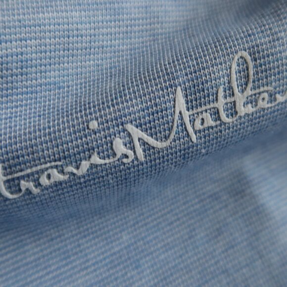 Travis Mathew Lt Blue NBC American Century Polo (L) NEW! ⛳️ - Picture 1 of 12